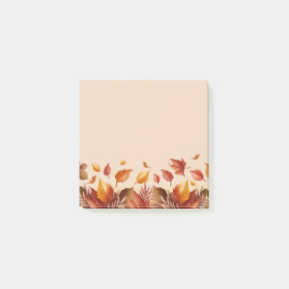 Hinweise zu Blätter von Herbstfarben Post-it Klebezettel