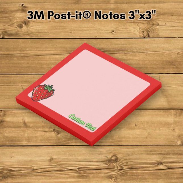 Hinweise zu Erdbeeren Post-it Klebezettel (Von Creator hochgeladen)