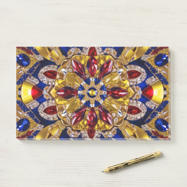 Hinweise zu Kolumbien-Farben Post-it Klebezettel (Auf Schreibtisch)