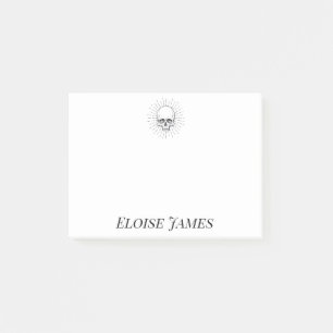 Hinweise zum benutzerdefinierten Schädelplandaste Post-it Klebezettel