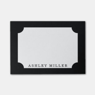 Hinweise zum Post-It-Beleg für das Schwarze klassi Post-it Klebezettel