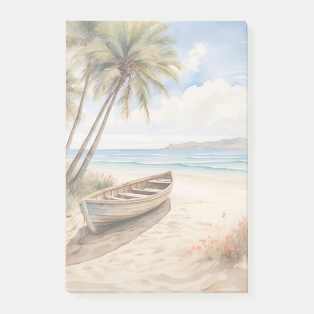 Hinweise zum Strand Post-it Klebezettel (Vorderseite)