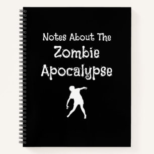 Hinweise zum Zombie Apokalypse Horror Notebook Notizbuch