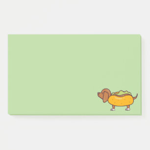 Hinweise zur Dackel von Hot Dog Post-it Klebezettel