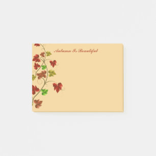 Hinweise zur Herbstpost Post-it Klebezettel