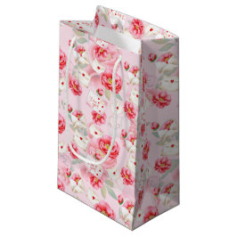 HINWEISE ZUR LIEBE DER BLUME UND WERTE VON PINK KLEINE GESCHENKTÜTE
