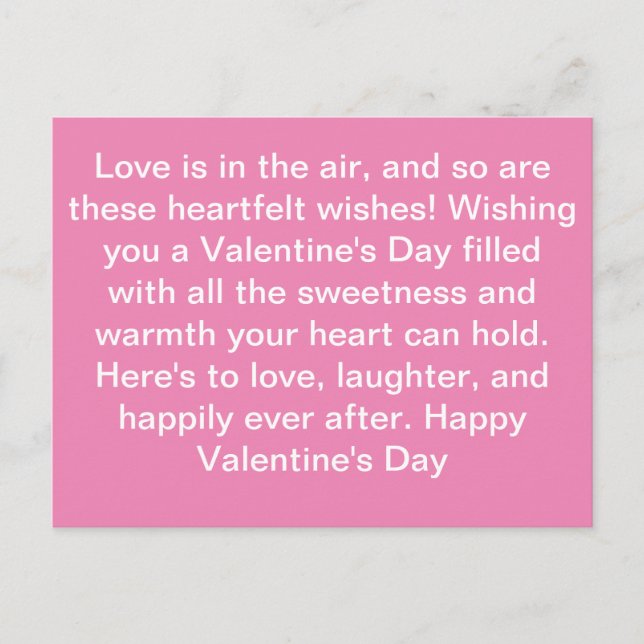 Hinweise zur Liebe: Süße dich durch Postkarte (Vorderseite)