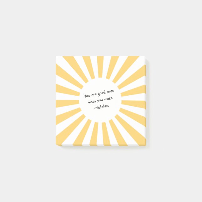 Hinweise zur Liebe von Lunchbox Post-it Klebezettel (Vorderseite)