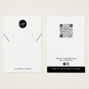 Hinzufügen der Grafikkarte für die Kette Ohrringe 