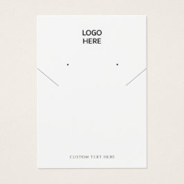 Hinzufügen der Grafikkarte für die Kette Ohrringe