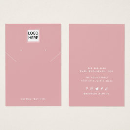 Hinzufügen der Grafikkarte für die Kette Ohrringe