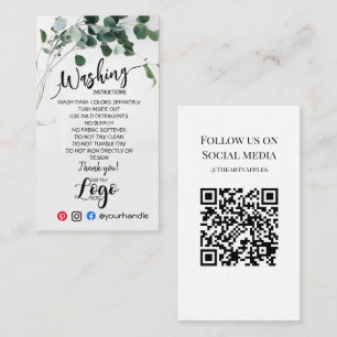 HINZUFÜGEN DER LOGO-WASSERANleitung CARE CARD euca Visitenkarte