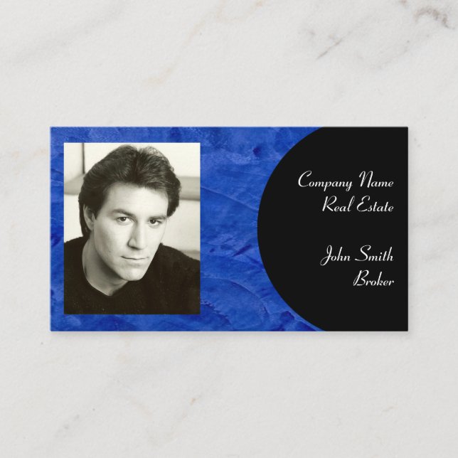 Hinzufügen der Picture Business Card 20 Visitenkarte (Vorderseite)