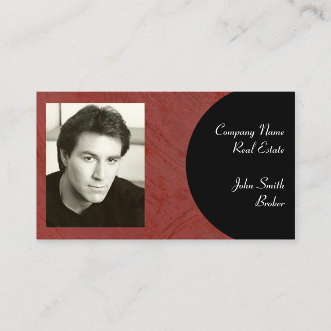 Hinzufügen der Picture Business Card 2.0 Visitenkarte (Vorderseite)