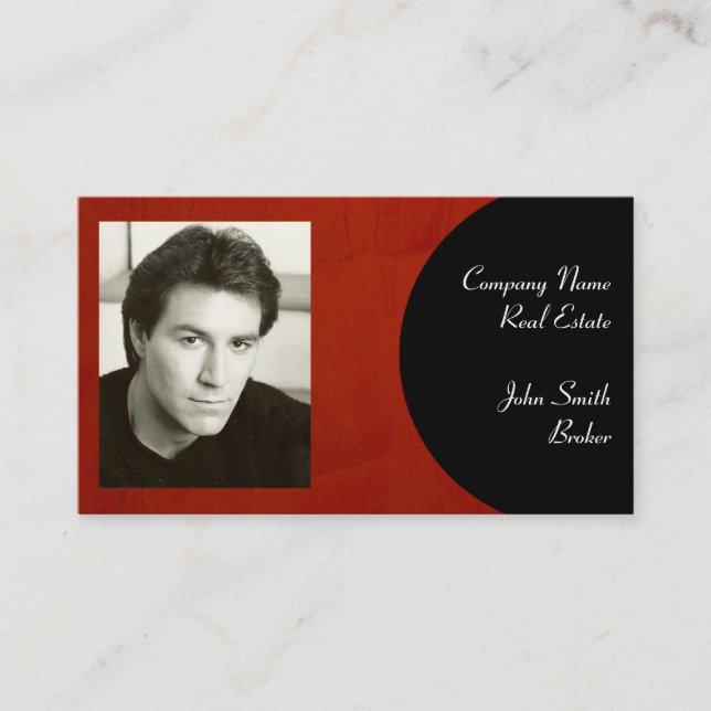 Hinzufügen der Picture Business Card 2.0 Visitenkarte (Vorderseite)