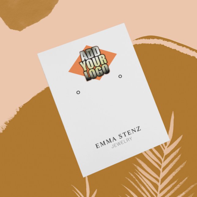 Hinzufügen der Schmuck-Anzeigetafel für das Logo Visitenkarte (Von Creator hochgeladen)