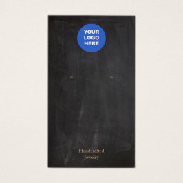 Hinzufügen der schwarzen Karte der Logo-Hauptplati