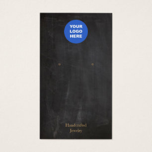 Hinzufügen der schwarzen Karte der Logo-Hauptplati