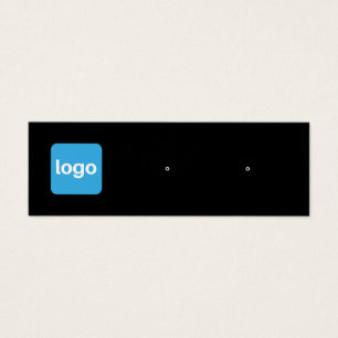 Hinzufügen der schwarzen Ohrring-Anzeigetafel für