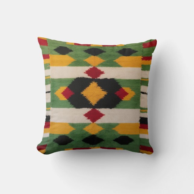 Hinzufügen der Tiefe zu Ihrem Dekor mit dem grünen Kissen (Vorderseite)