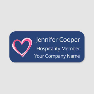 Hinzufügen des Abzeichens für den benutzerdefinier Namensschild