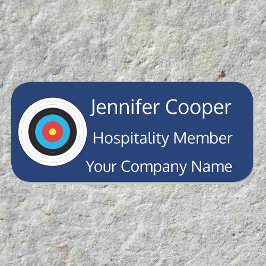 Hinzufügen des Abzeichens für den benutzerdefinier Namensschild