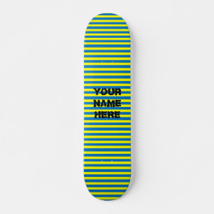 Hinzufügen des Decks auf der Skateboard für den Na