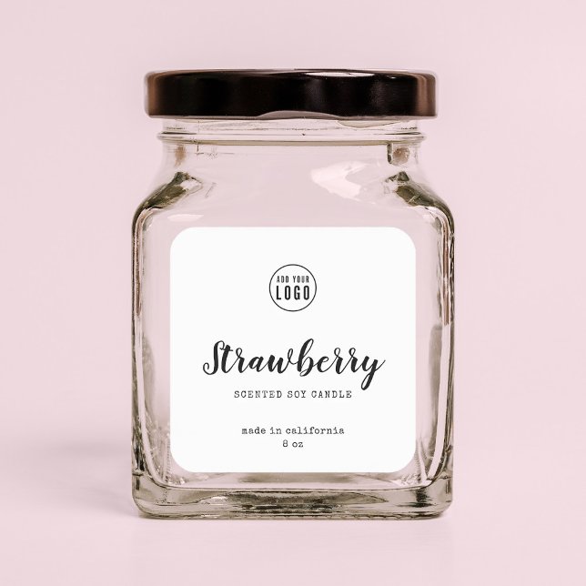 Hinzufügen des Logo-Skripts und des Schreibmaschin Quadratischer Aufkleber (Von Creator hochgeladen)