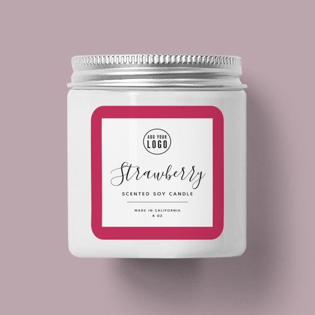 Hinzufügen des Logos und des bearbeitbaren Farbpro Quadratischer Aufkleber (Von Creator hochgeladen)