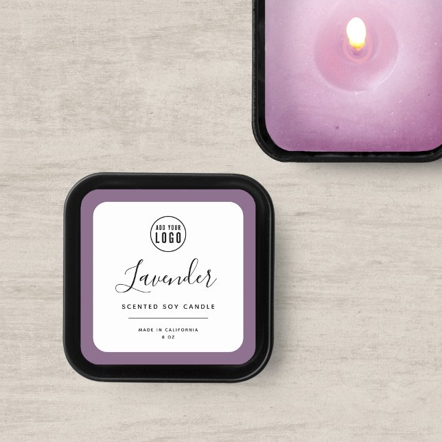 Hinzufügen des Logos und des bearbeitbaren Farbpro Quadratischer Aufkleber (Von Creator hochgeladen)