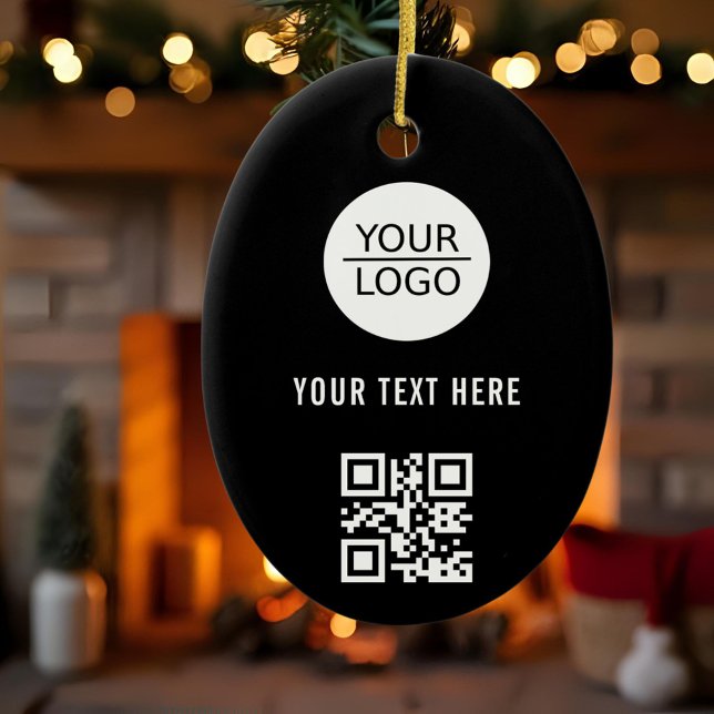 Hinzufügen des QR-Codes für das Logo, benutzerdefi Keramik Ornament (Von Creator hochgeladen)