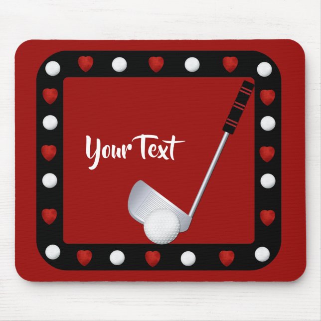 Hinzufügen des Textmousepads Mousepad (Vorne)