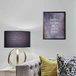 Hinzufügen des Vintagen dunklen Lila Grundes für d Poster