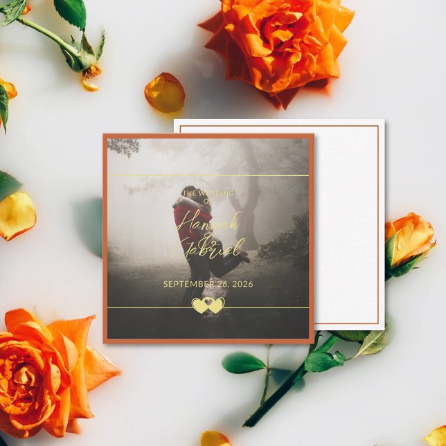 Hinzufügen einer benutzerdefinierten Foto-Textflac Mitteilungskarte (Add Photo Custom Text Flat Note Card (front and back))