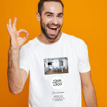 Hinzufügen einer benutzerdefinierten Text-Foto-Wer T-Shirt<br><div class="desc">Fügen Sie Ihr Logo mit dem T - Shirt Benutzerdefinierter Text- und Foto-Werbeaktion hinzu. Fügen Sie Ihr Logo und Ihr Foto ein und passen Sie den Text,  den Firmennamen,  die Adresse und die Kontaktinformationen an. Werbeaktion oder Schenkung für Ihre Kunden und Geschäftspartner.</div>