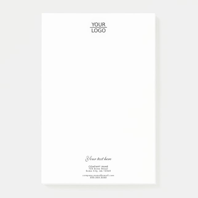 Hinzufügen einer benutzerdefinierten Werbeaktion f Post-it Klebezettel (Vorderseite)