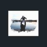 Hinzufügen einer Pinselstil-Familie für Ihr Foto Leinwanddruck<br><div class="desc">Laden Sie Ihr eigenes Foto auf diese Leinwand angepasst mit einem Pinselstrich-Overlay hoch, sodass Ihr Foto einen traumhaften künstlerischen Effekt hat! Wenn Sie Hilfe bei der Anpassung Ihres Fotos oder der Anpassung Ihres Geräts benötigen, kontaktieren Sie mich bitte unter designsbytiffanyduffy@outlook.com. Ich helfe Ihnen gerne dabei, Ihr Geschenk perfekt zu machen!...</div>