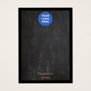 Hinzufügen einer schwarzen rustikalen Ohrsichtkart