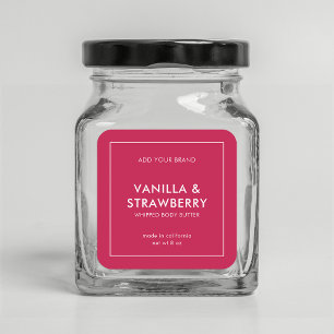 Hinzufügen eines benutzerdefinierten farbigen, mod quadratischer aufkleber