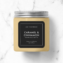 Hinzufügen eines benutzerdefinierten farbigen, mod quadratischer aufkleber