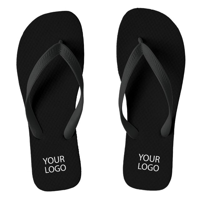 Hinzufügen eines benutzerdefinierten Firmenlogos Flip Flops (Fußbett)