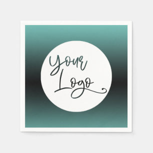 Hinzufügen eines benutzerdefinierten Logo-Light Aq Serviette