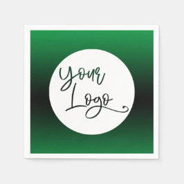 Hinzufügen eines benutzerdefinierten Logos, hell g Serviette