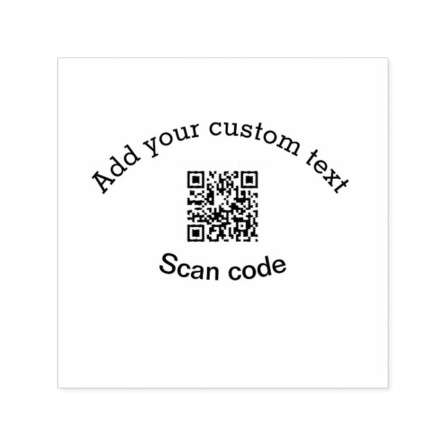 Hinzufügen eines benutzerdefinierten QR-Codegeschä Permastempel (Design)