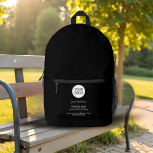 Hinzufügen eines benutzerdefinierten Text-Black-Un Bedruckter Rucksack