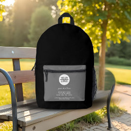 Hinzufügen eines benutzerdefinierten Text-Black-Un Bedruckter Rucksack