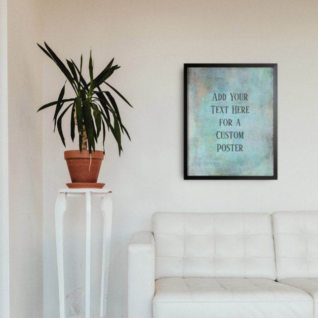 Hinzufügen eines benutzerdefinierten Textaquas und Poster (Von Creator hochgeladen)