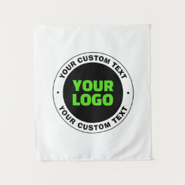 Hinzufügen eines eigenen Firmenlogos oder Hochlade Wandteppich