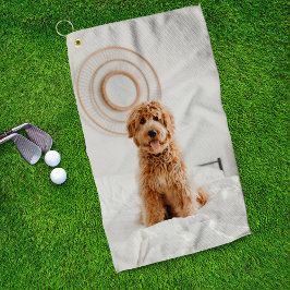 Hinzufügen eines eigenen Foto-Image-Logo-Bildabbil Golfhandtuch