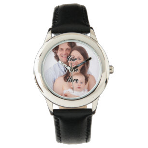 Hinzufügen eines eigenen Fotos personalisiert Armbanduhr